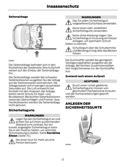 2011-2012 Ford Transit Bedienungsanleitung | Deutsch