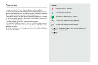 2020-2022 Citroën C5 Aircross Gebruikershandleiding | Frans