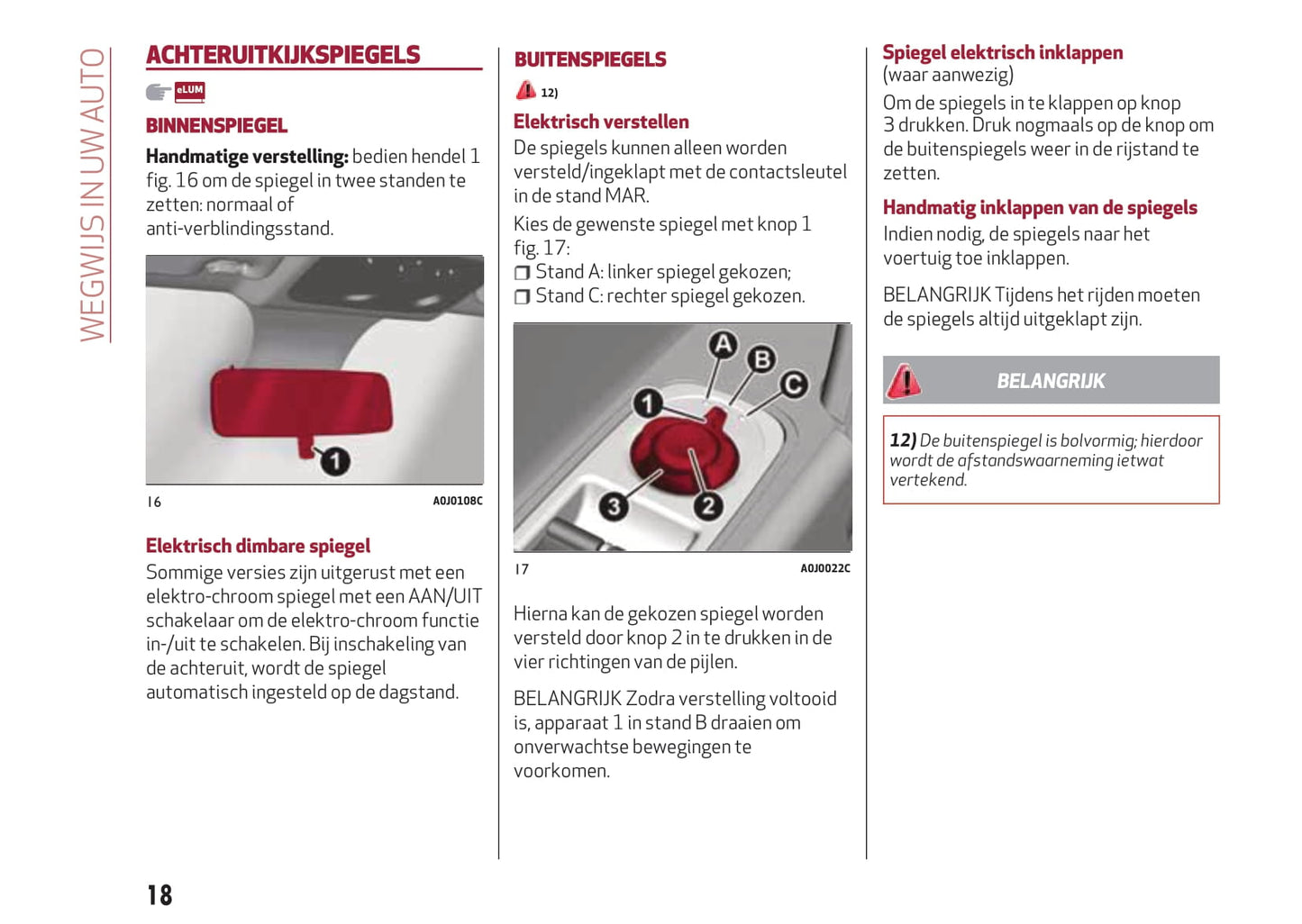 2016-2020 Alfa Romeo MiTo Gebruikershandleiding | Nederlands