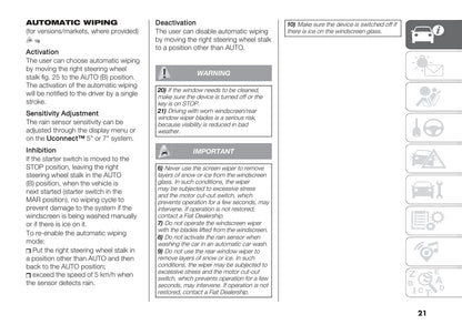 2021-2022 Fiat 500 Hybrid/500C Hybrid Owner's Manual | English