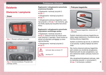 2015-2017 Seat Ibiza Manuel du propriétaire | Polonais