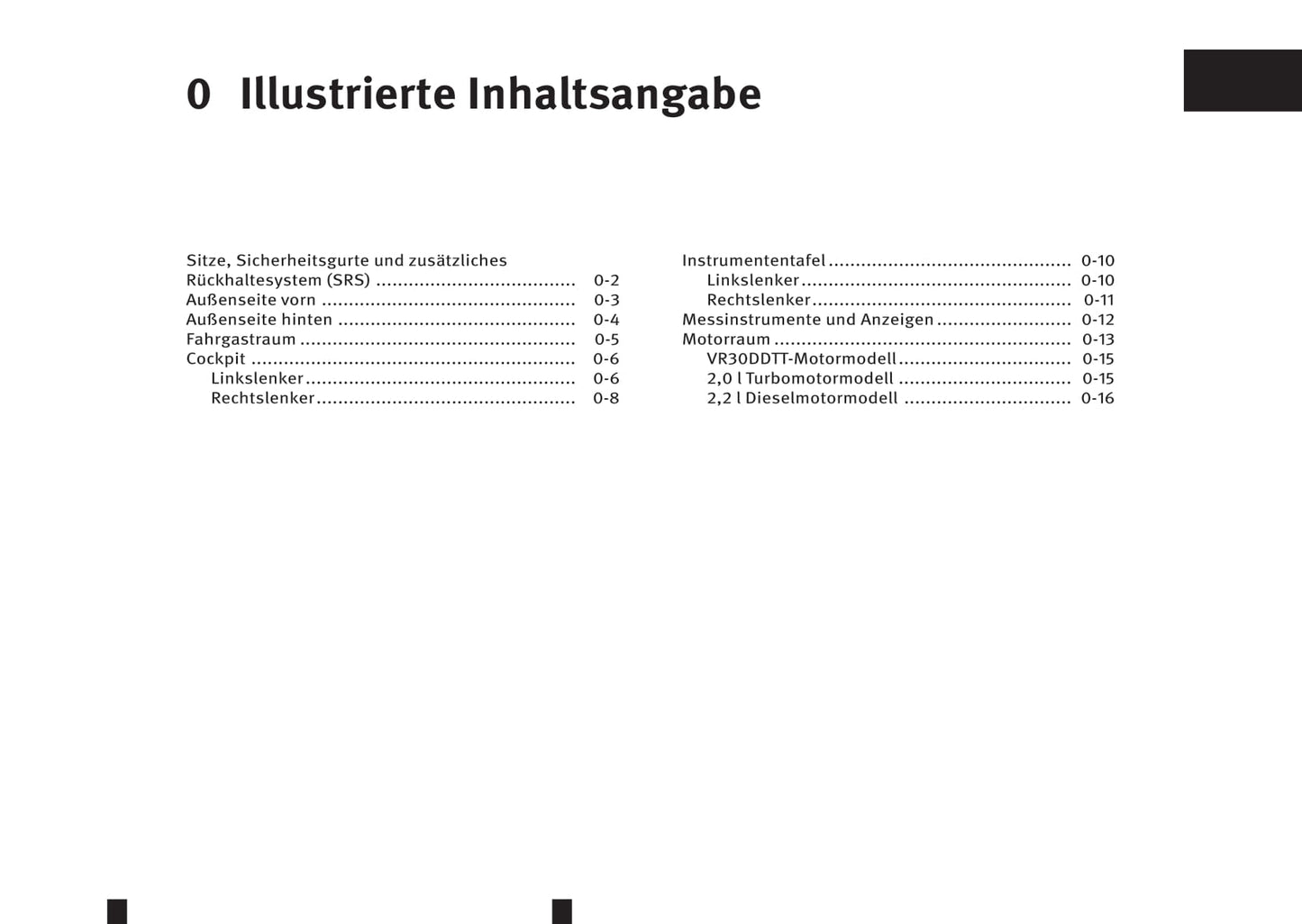 2016-2017 Infiniti Q50 Bedienungsanleitung | Deutsch