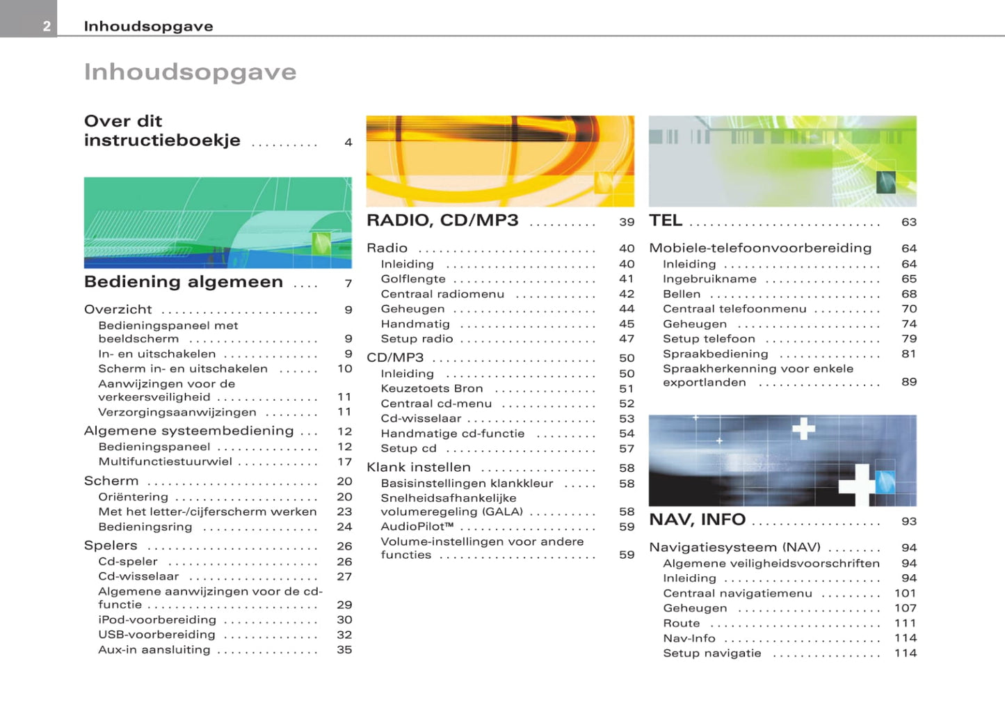 Audi Navigatiesysteem BNS 5.0 Handleiding