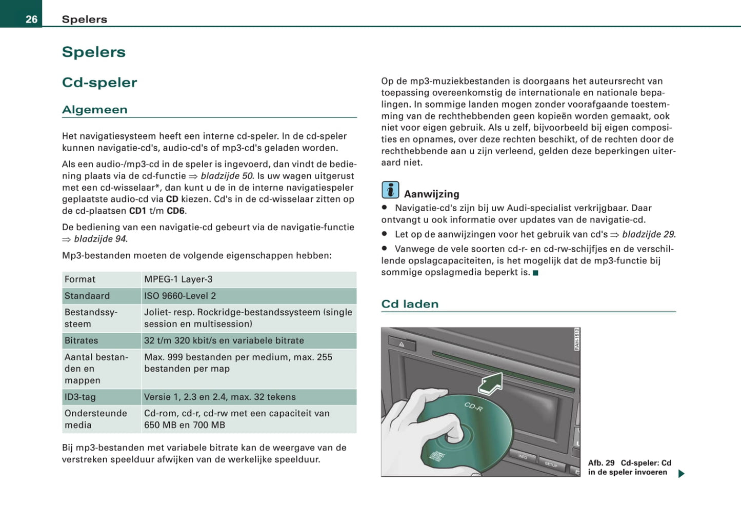 Audi Navigatiesysteem BNS 5.0 Handleiding