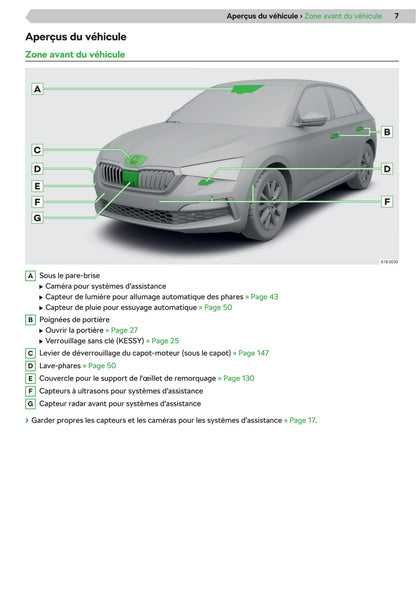 2019-2020 Skoda Scala Manuel du propriétaire | Français