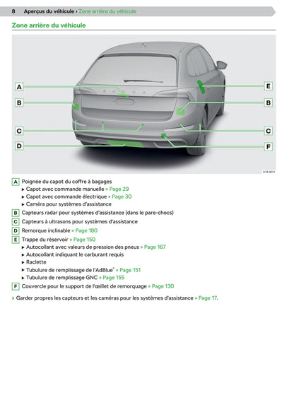 2019-2020 Skoda Scala Manuel du propriétaire | Français