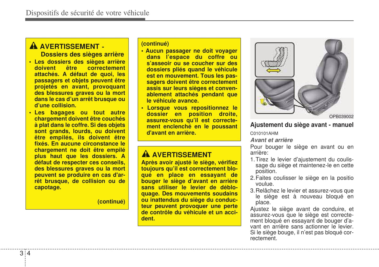 2008-2009 Hyundai i20 Owner's Manual | French