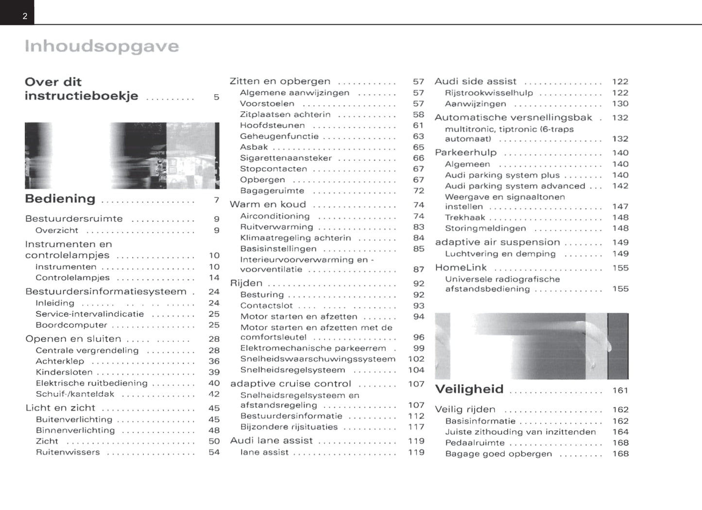 2007-2010 Audi A8 Gebruikershandleiding | Nederlands