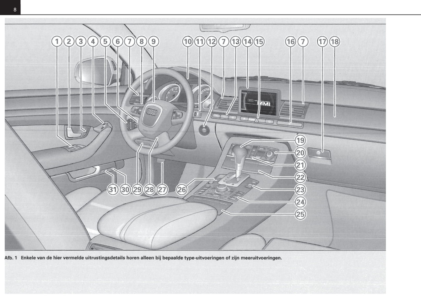 2007-2010 Audi A8 Gebruikershandleiding | Nederlands