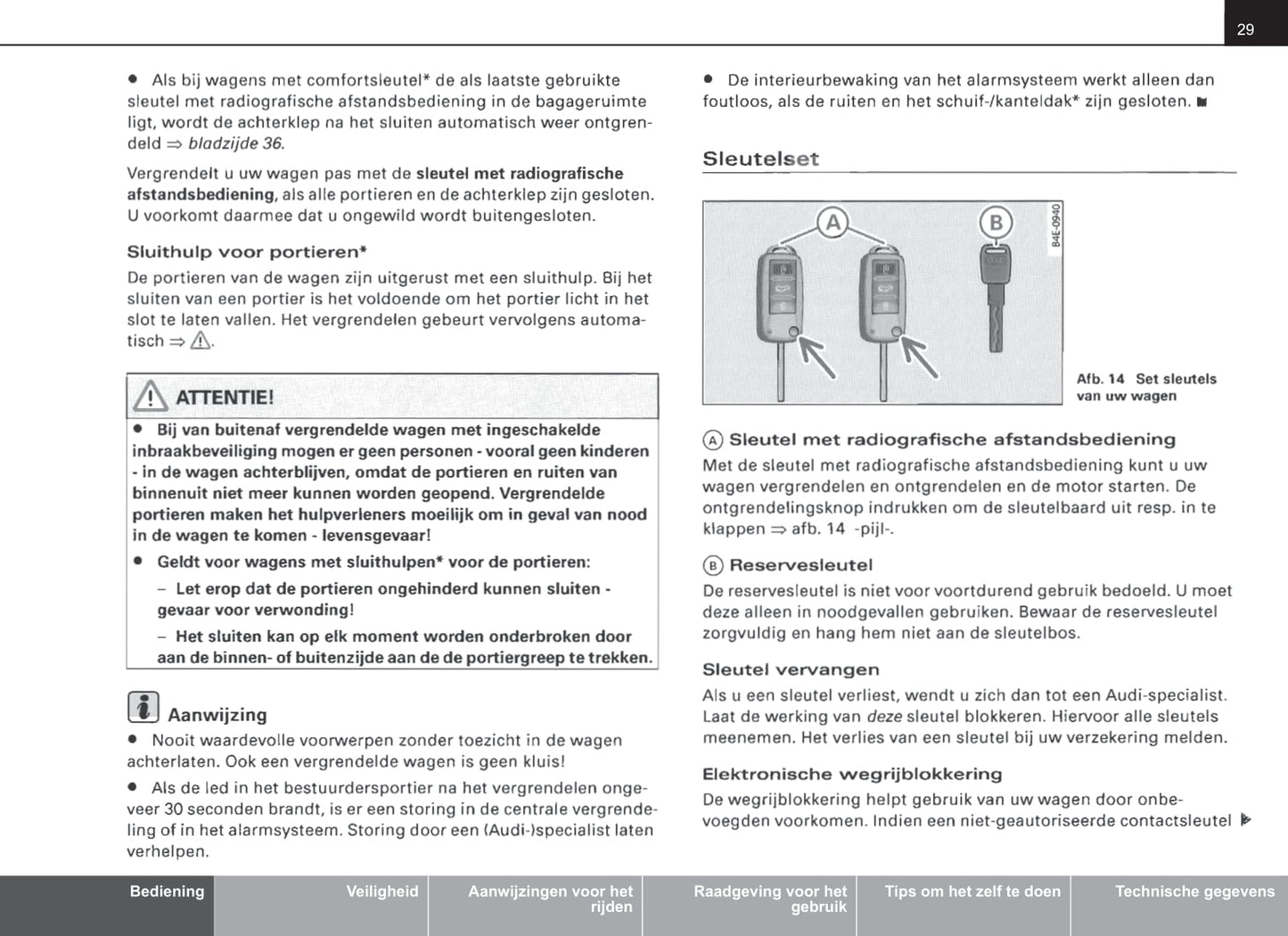 2007-2010 Audi A8 Gebruikershandleiding | Nederlands