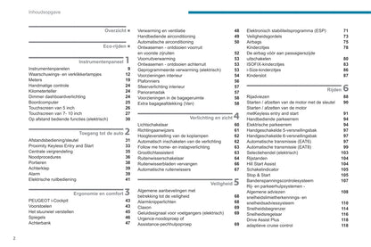 2021-2022 Peugeot 208/e-208 Manuel du propriétaire | Néerlandais