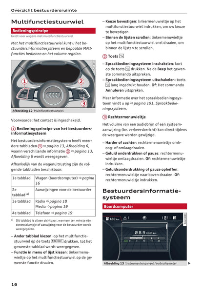 2015-2017 Audi A4 Gebruikershandleiding | Nederlands