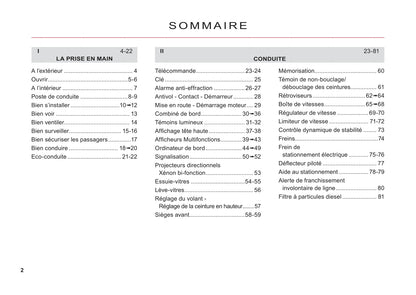 2006-2013 Citroën C6 Manuel du propriétaire | Français