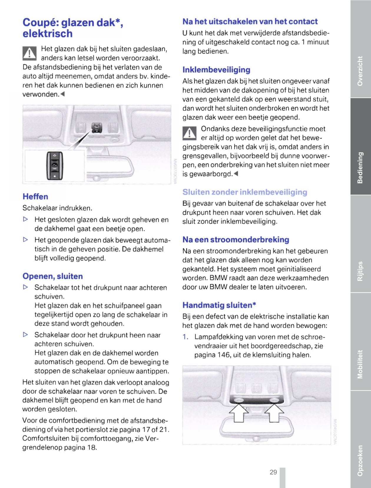 2011-2012 BMW 3 Series Coupé/3 Series Cabrio Owner's Manual | Dutch