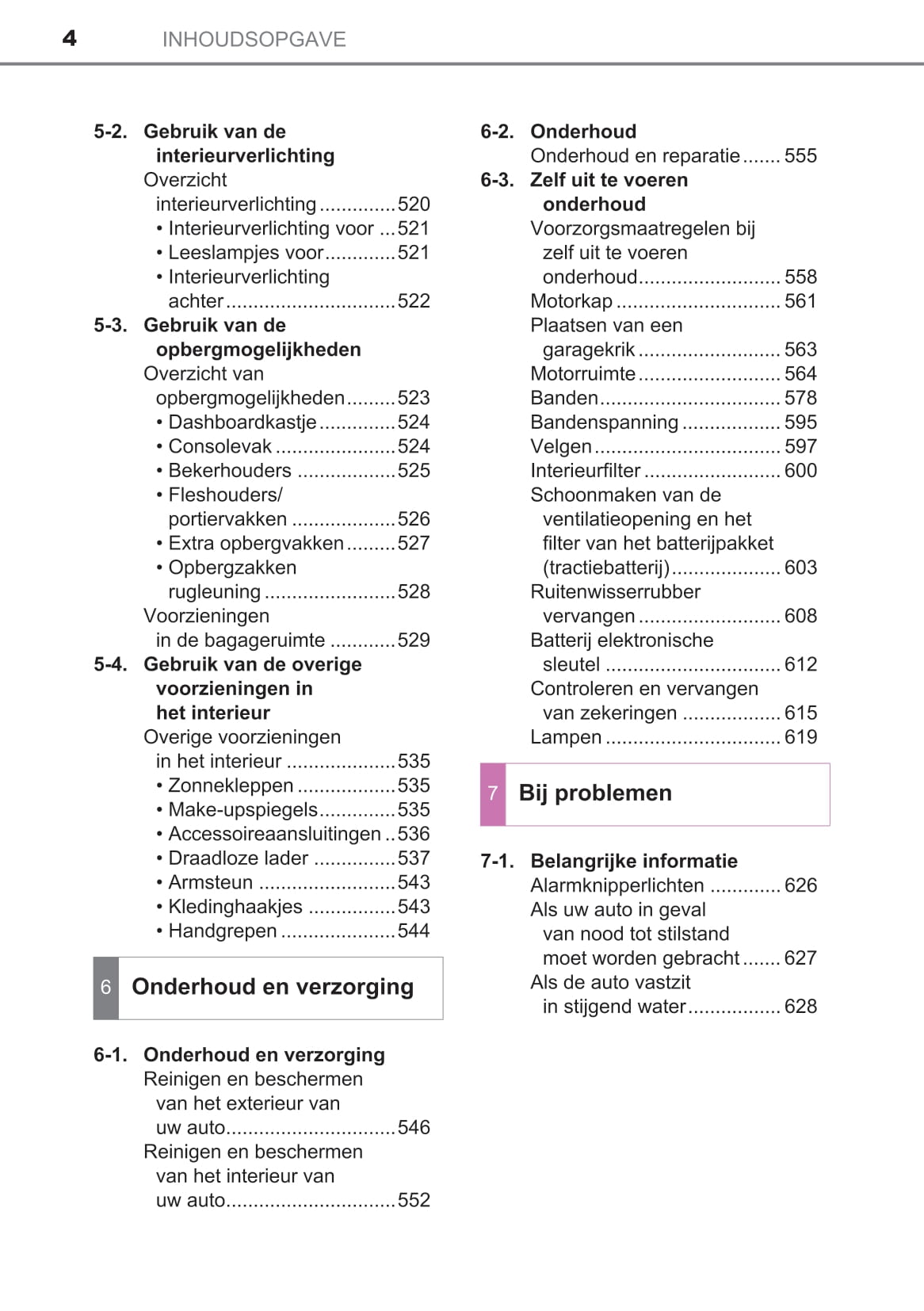 2019-2020 Toyota Prius Bedienungsanleitung | Niederländisch