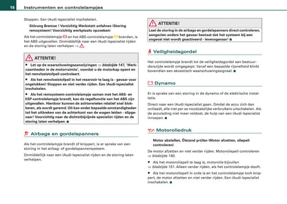 2006-2010 Audi TT Gebruikershandleiding | Nederlands