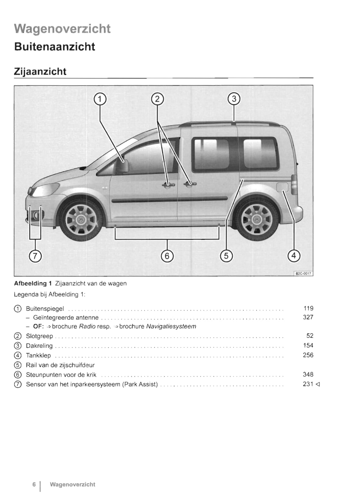 2010-2015 Volkswagen Caddy Gebruikershandleiding | Nederlands