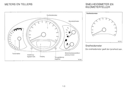 2000-2001 Nissan Almera Tino Gebruikershandleiding | Nederlands