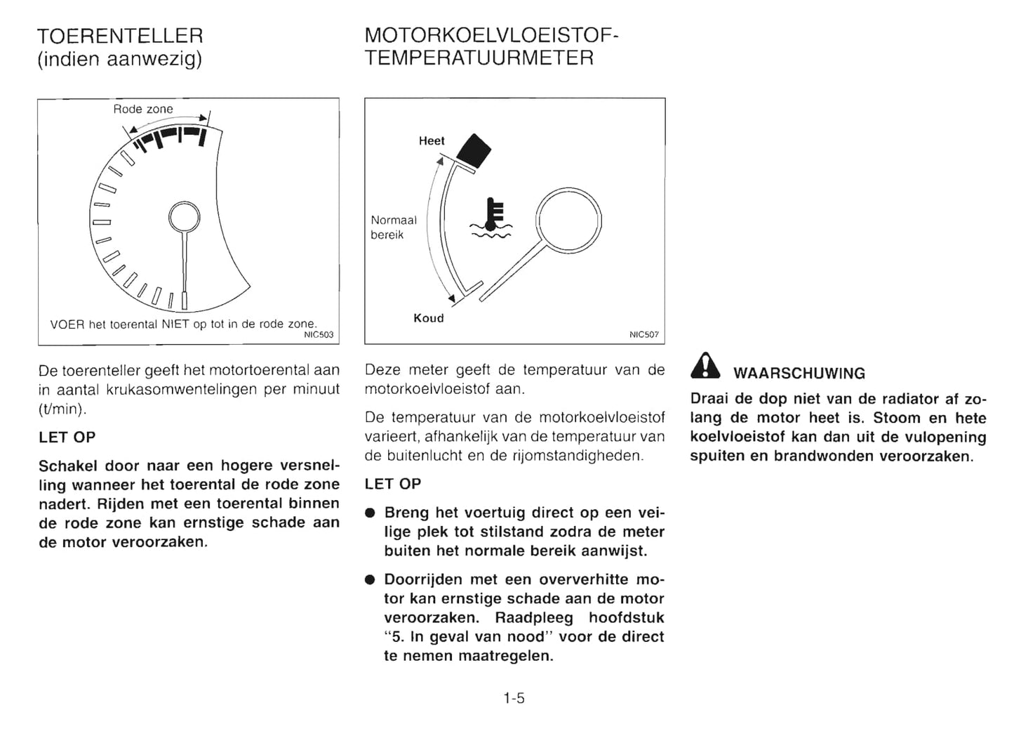 2000-2001 Nissan Almera Tino Gebruikershandleiding | Nederlands