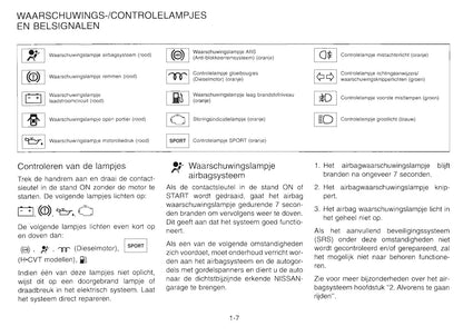 2000-2001 Nissan Almera Tino Gebruikershandleiding | Nederlands