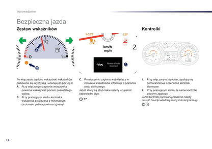 2012-2014 Peugeot 508 Owner's Manual | Polish