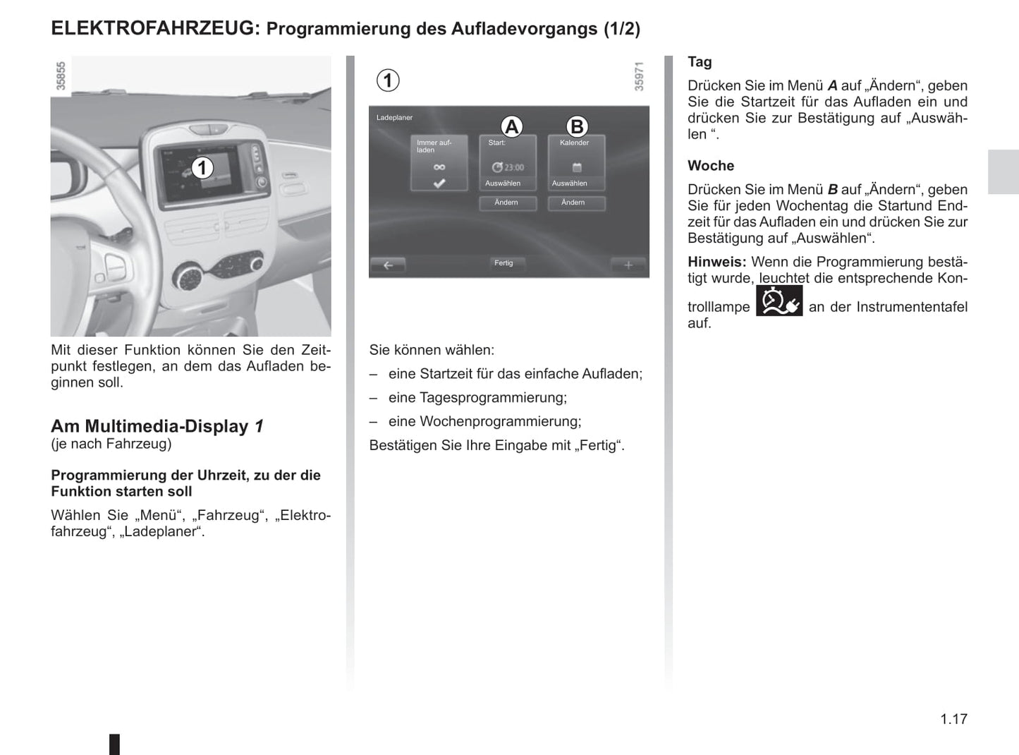 2016-2019 Renault Zoe Manuel du propriétaire | Allemand