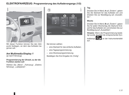 2016-2019 Renault Zoe Manuel du propriétaire | Allemand