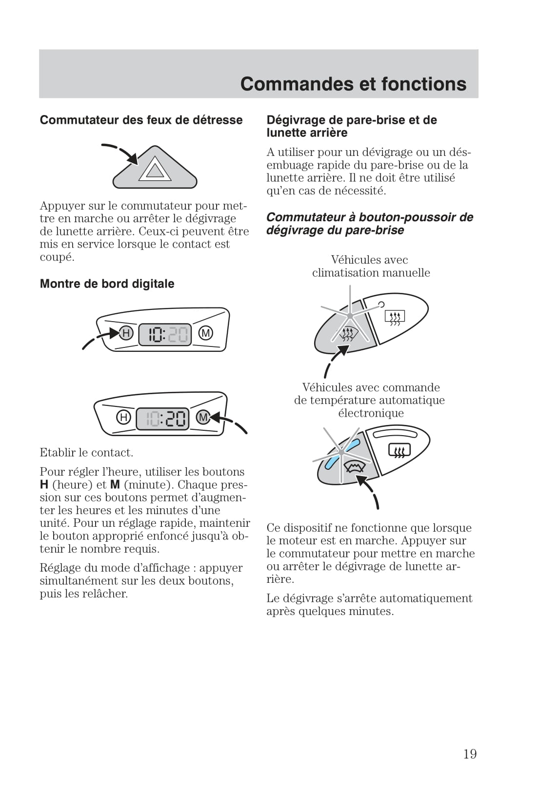 1999-2005 Ford Focus Gebruikershandleiding | Frans