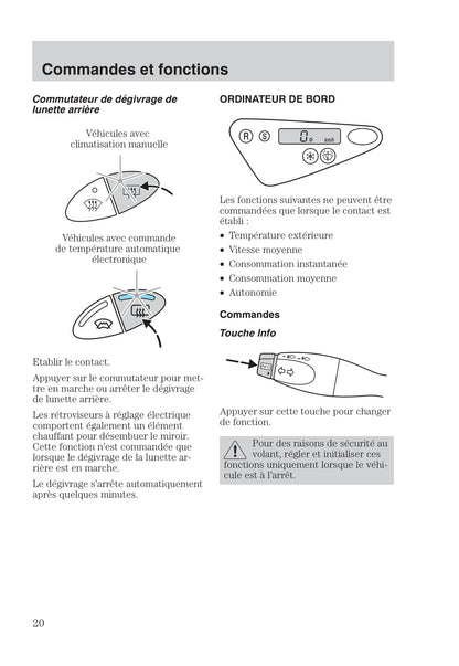 1999-2005 Ford Focus Gebruikershandleiding | Frans