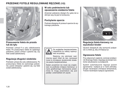 2018-2020 Renault Kadjar Manuel du propriétaire | Polonais