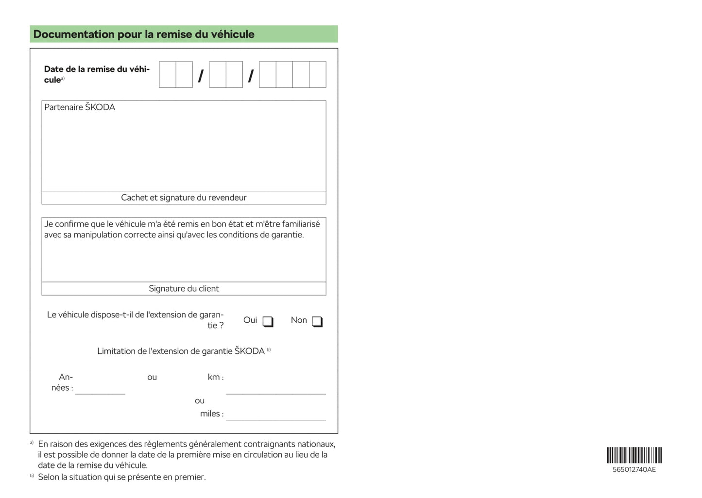 2018-2019 Skoda Kodiaq Owner's Manual | French