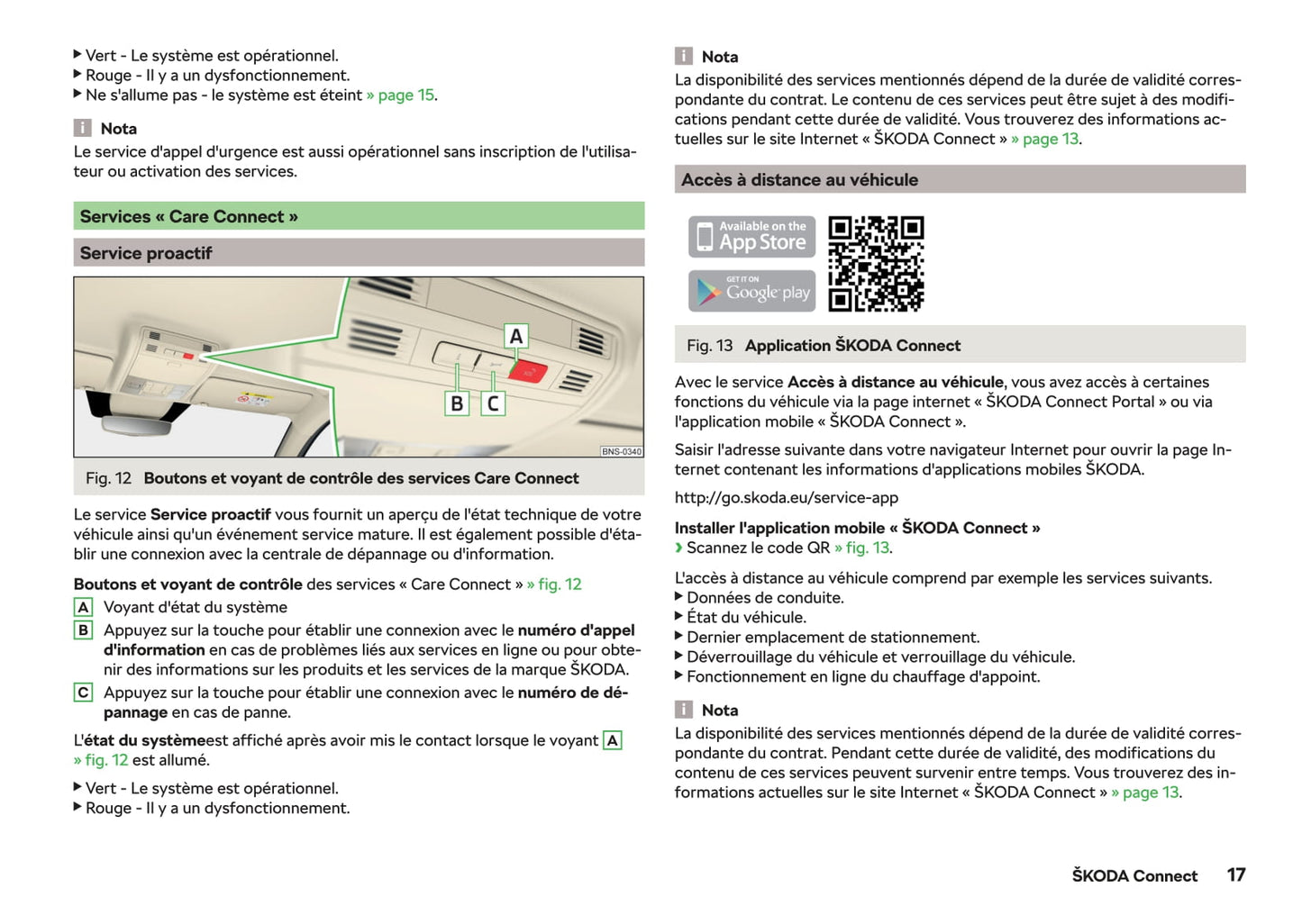 2018-2019 Skoda Kodiaq Owner's Manual | French