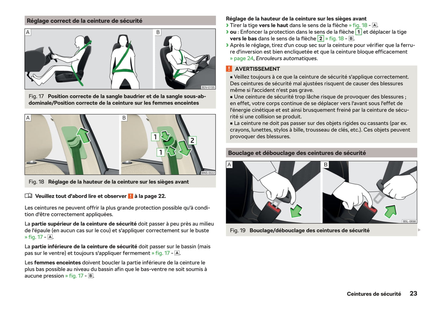 2018-2019 Skoda Kodiaq Owner's Manual | French