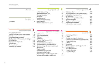 2017-2019 Citroën C3 Owner's Manual | Dutch