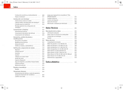 Seat Media System 2.0 Manual de Instrucciones 2004 - 2009