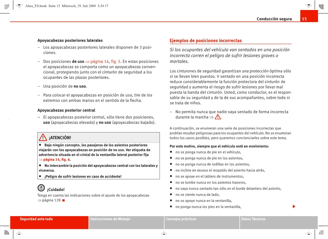 Seat Media System 2.0 Manual de Instrucciones 2004 - 2009