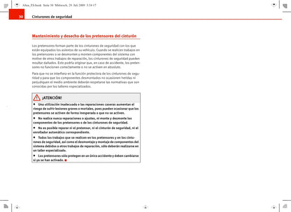 Seat Media System 2.0 Manual de Instrucciones 2004 - 2009