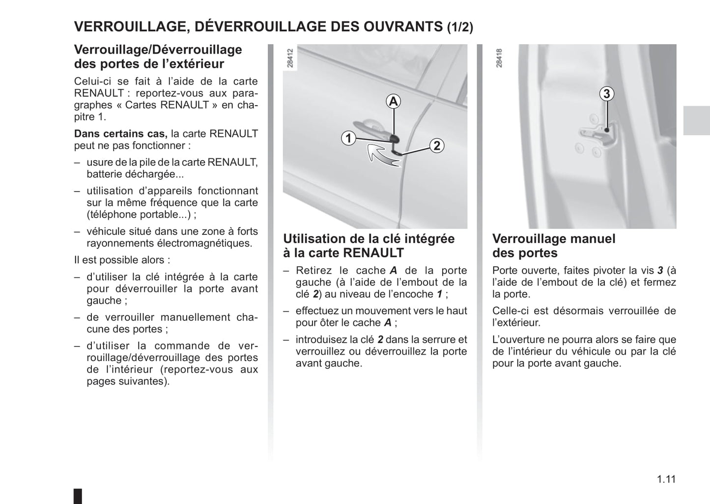 2013-2016 Renault Mégane Manuel du propriétaire | Français