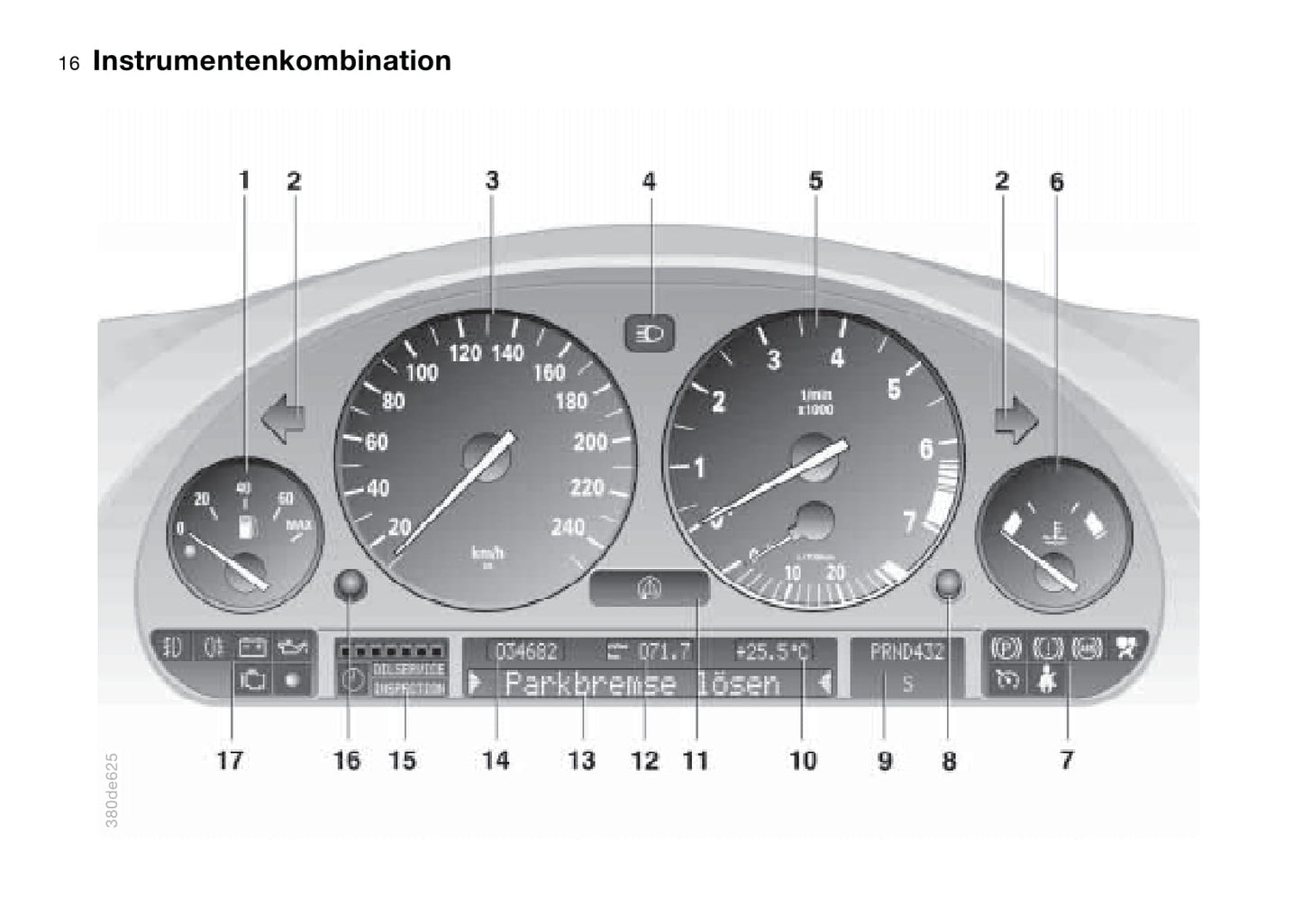 1999-2001 BMW 7 Series Owner's Manual | German