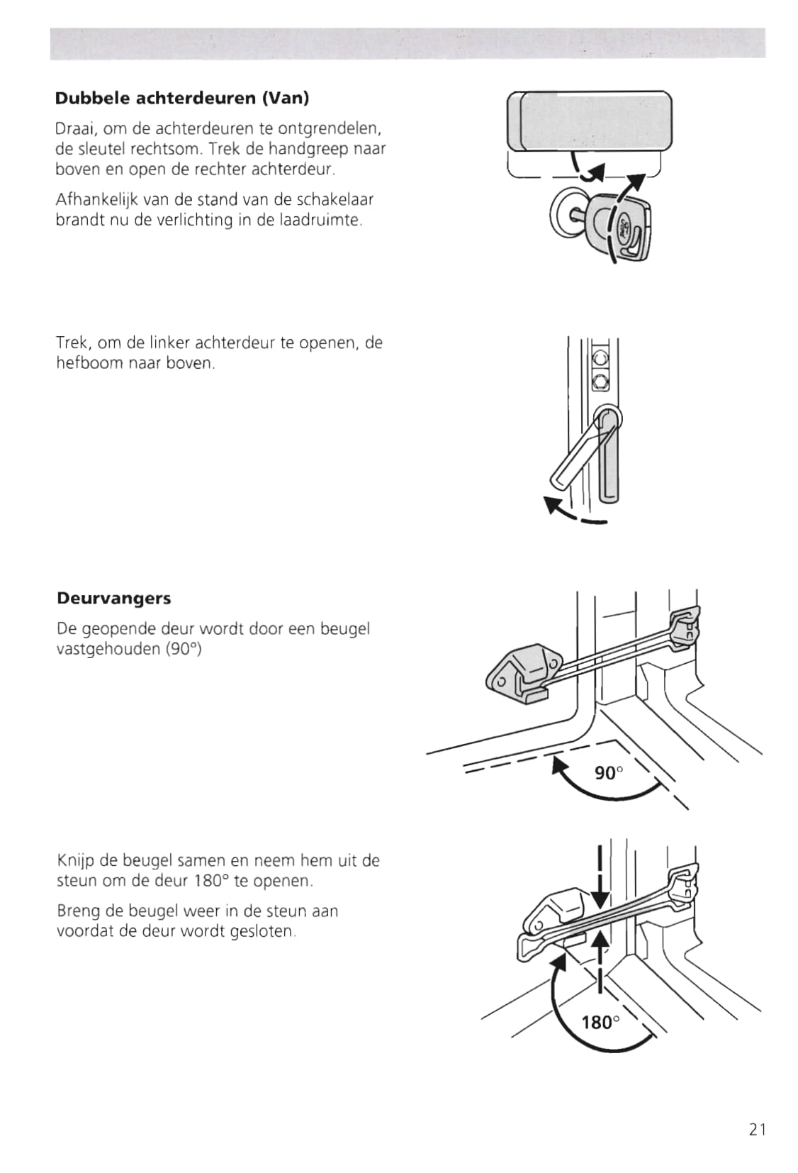 1995-2000 Ford Escort/Escort Van Owner's Manual | Dutch