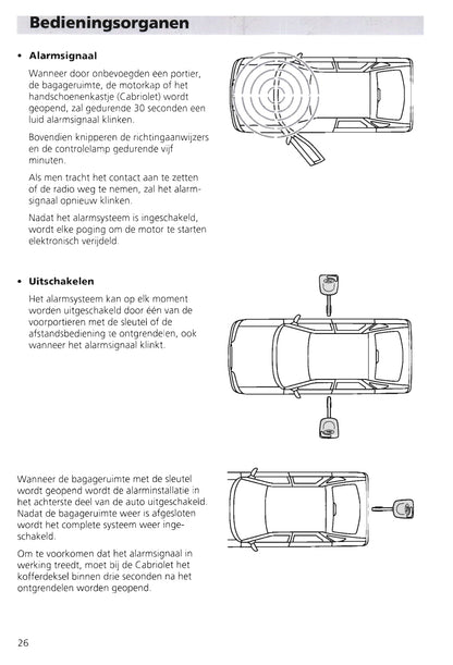 1995-2000 Ford Escort/Escort Van Owner's Manual | Dutch