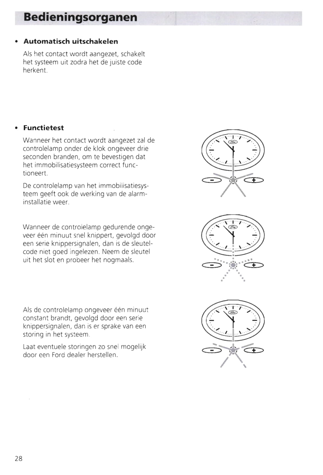 1995-2000 Ford Escort/Escort Van Owner's Manual | Dutch