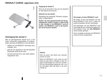 2015-2016 Renault Mégane Coupé Cabriolet/Mégane CC Owner's Manual | Dutch