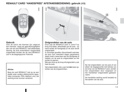 2015-2016 Renault Mégane Coupé Cabriolet/Mégane CC Owner's Manual | Dutch