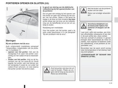 2015-2016 Renault Mégane Coupé Cabriolet/Mégane CC Owner's Manual | Dutch