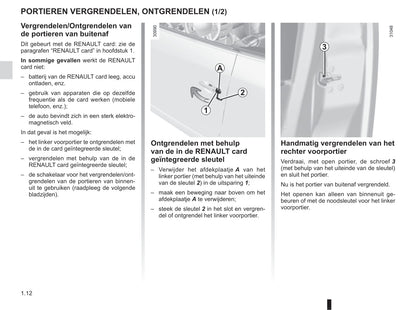 2015-2016 Renault Mégane Coupé Cabriolet/Mégane CC Owner's Manual | Dutch