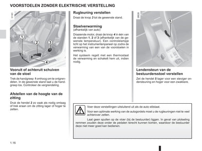 2015-2016 Renault Mégane Coupé Cabriolet/Mégane CC Owner's Manual | Dutch