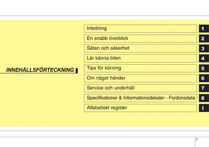 2010-2013 Kia Soul Manuel du propriétaire | Svenska