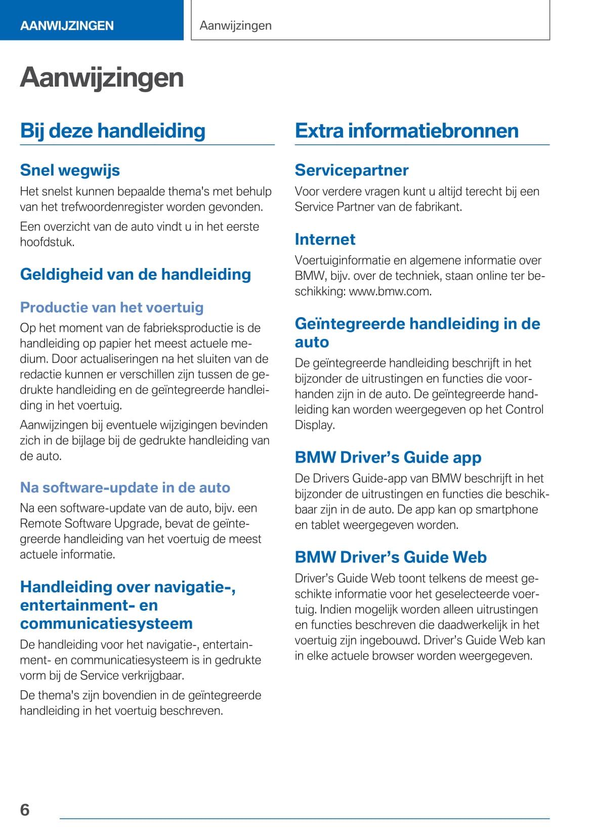 2020-2021 BMW 3 Series Plug-in Hybrid Owner's Manual | Dutch