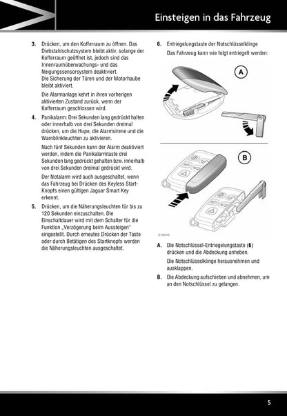 2011-2012 Jaguar XJ Gebruikershandleiding | Duits